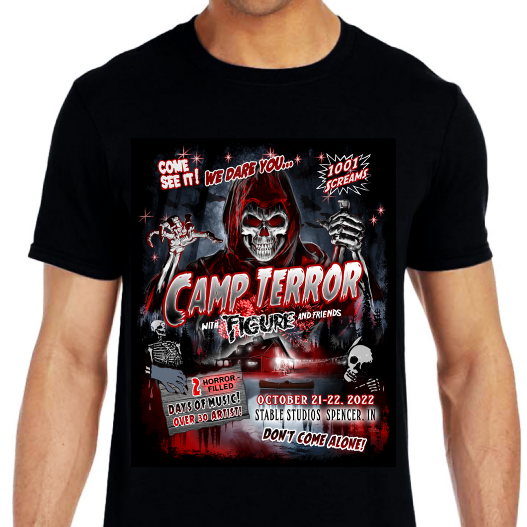 Camp Terror Lineup T-Shirt