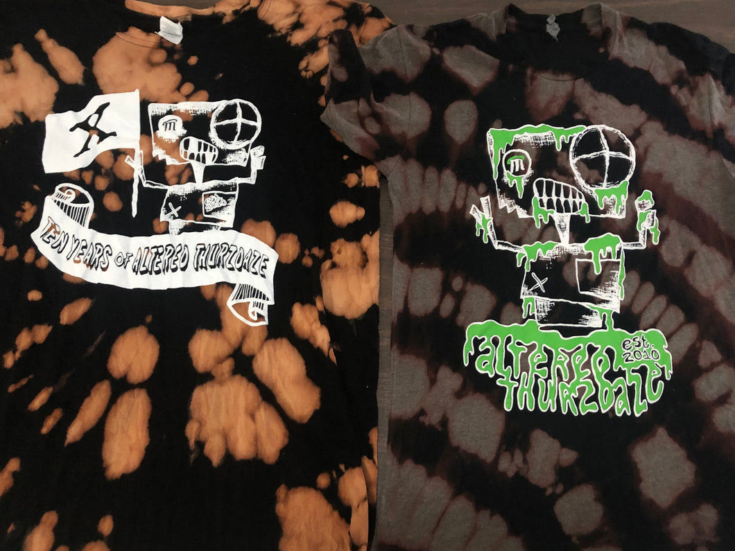 Bleach Dye Altered Tees